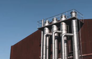 Chemical Plant Exhaust Treatment: Titanium Spray Towers Chemical Plant Exhaust Treatment: Titanium Spray Towers